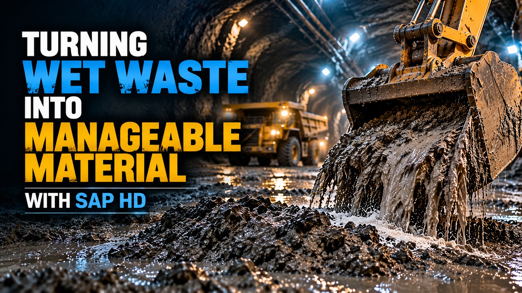Turning Wet Waste into Manageable Material with SAP HD