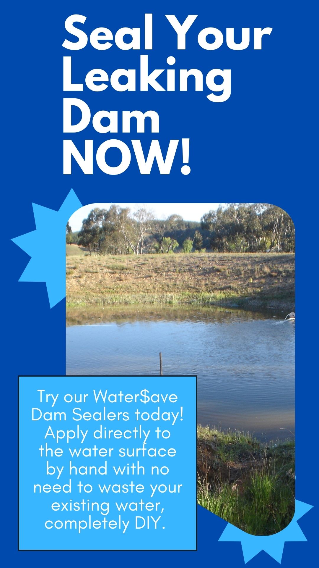 How to Fix a Leaking Dam Without Draining It