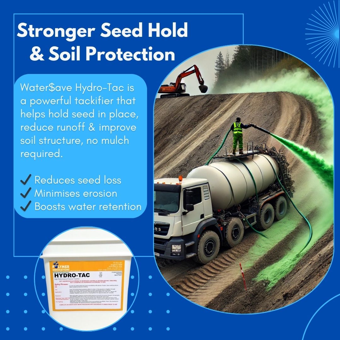 Hydroseeding Made Better: The Science Behind Water$ave Hydro & Hydro-Tac