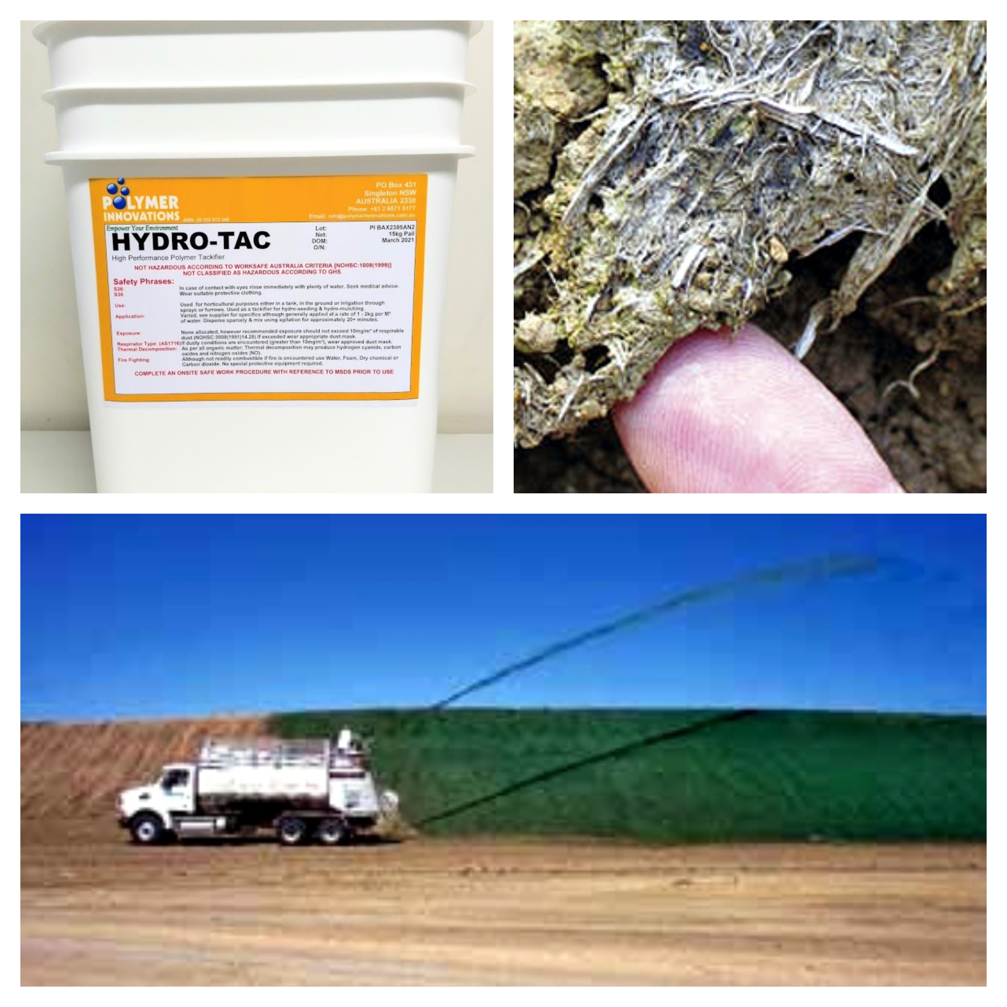 Water$ave Hydro-Tac: Improve Revegetation & Erosion Control