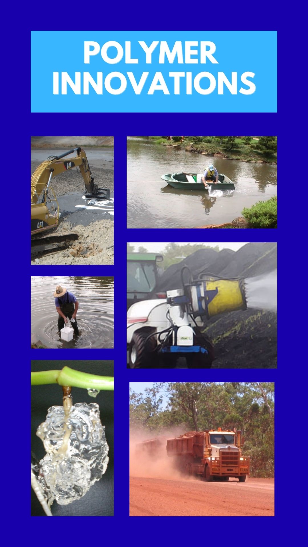 Water$ave Polymer Solutions for Dams, Dust, Plants & Soil