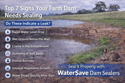 Top 7 Signs Your Farm Dam Needs Sealing