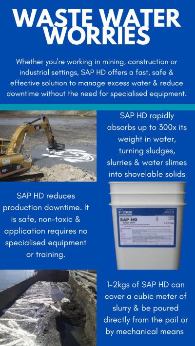 SAP HD: Heavy-Duty Water Control for Mining & Civil Works