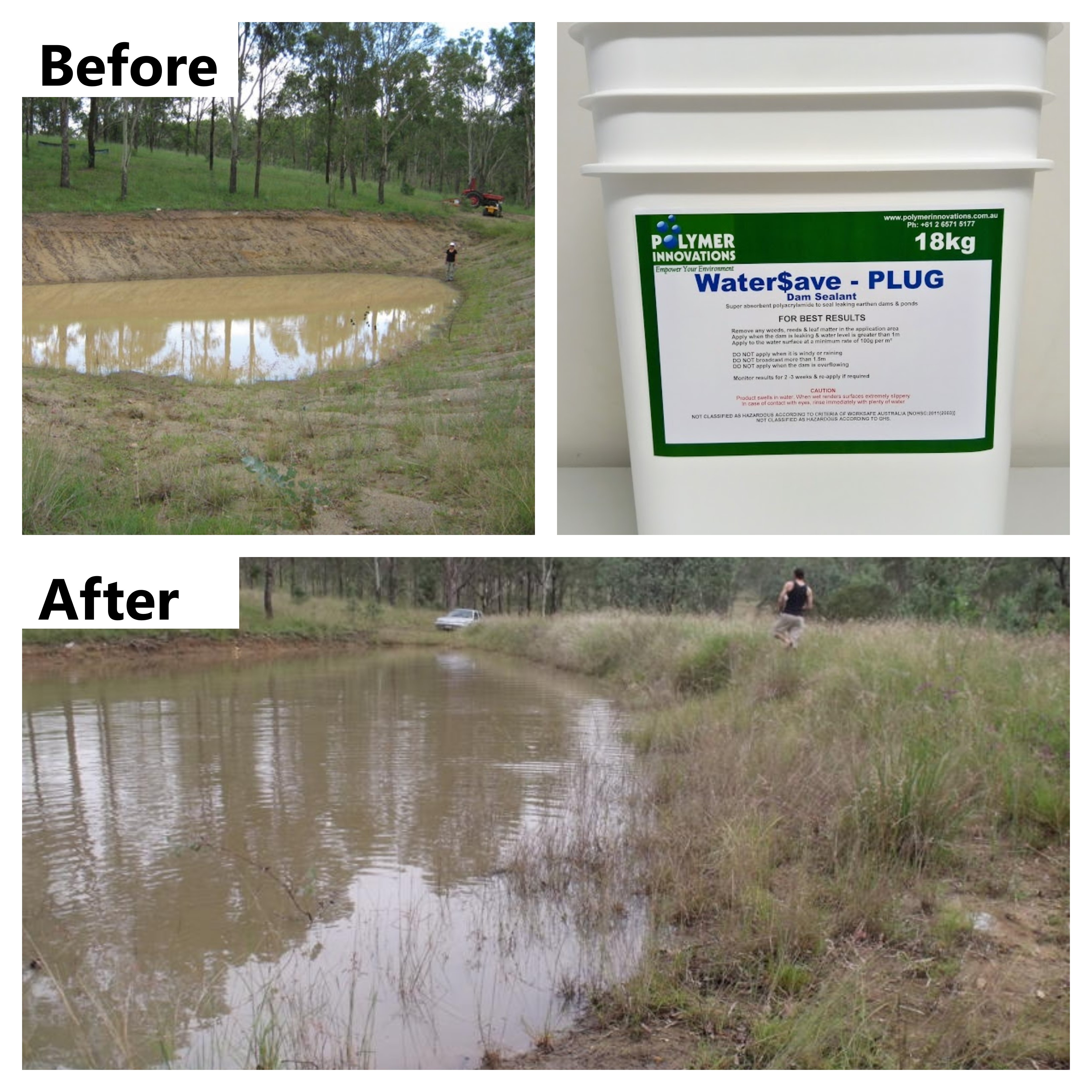 Plastic Pond Liners / Dam Liners or Polymer?